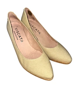Visacata Barcelona Damenschuhe US 5,5/6 EU 36 Espadrilles hellgrün Keilabsatz - Bild 1 von 16
