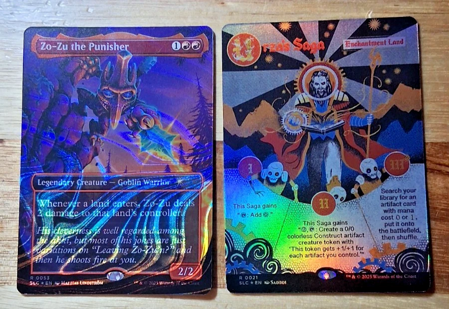 MTG SECRET LAIR COUNTDOWN: ZO-ZU THE PUNISHER HALO FOIL & URZA'S SAGA FOIL - Image 1 of 4