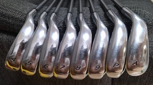 TaylorMade RAC CGB Iron Set 4-9,P,A flex Regular Right Handed Used - Picture 1 of 8