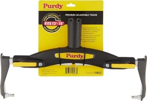 Purdy Adjustable Paint Roller Frame 12 to 18 Inch Lightweight with Metal Handle - Picture 1 of 8