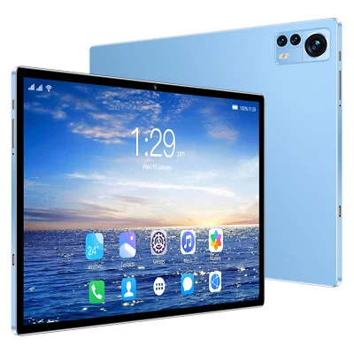 X12 Tablet Android 12 8GB+256GB 10.1" FHD+ 8000mAh Gaming Tablet PC 4G - Image 1 of 4