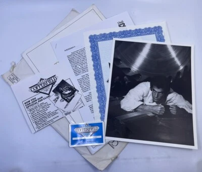 David Copperfield Magician Press Kit Photo Fan Club Envelope RARE - Image 1 of 4