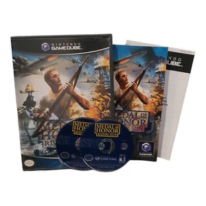 Medal of Honor Rising Sun Nintendo GameCube Complete w/ Manual - Picture 1 of 2
