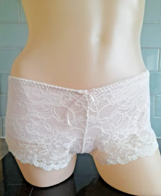 Pantalones Cortos Panache Marfil/Melocotón CHANTILLY Encaje Floral Profundo 4024 Foto 1 de 4