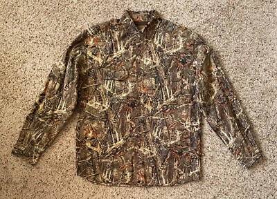 Legendary Whitetails Deer Gear Buck Long Sleeves Camouflage Button Shirt M - Image 1 of 3