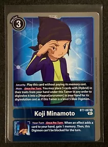 Koji Nimamoto | BT7-087 R | Blue | Next Adventure | Digimon Trading Card Game - Picture 1 of 3