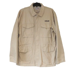 Chaqueta Levi's California para Hombres Talla L Beige Lona Tareas Utilidad Ropa de Trabajo Campo - Imagen 1 de 8