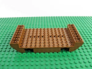 LEGO Old Brown Boat Ship Hull Middle 8x16x2 1/3 with 8 Holes 6285 6274#2560 MINT - Picture 1 of 3