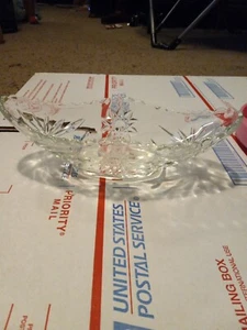 crystal candy dish vintage - Picture 1 of 8
