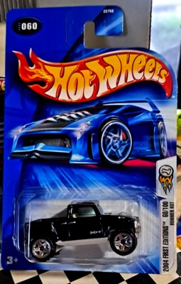 Hot Wheels 2004 First Editions 60/100 • "HUMMER H3T" • Collector #060 • Malaysia - Image 1 of 4
