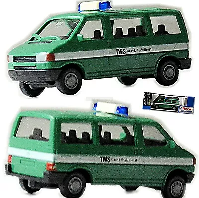 VW Volkswagen T4 Bus 1990-2003 TWS Gas-Entstördienst 1:87 Roco 1479 - Bild 1 von 4