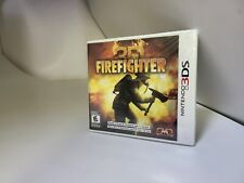 MINT NEW Factory Sealed Real Heroes 3D Firefighter Nintendo 3DS Fire Fighter #