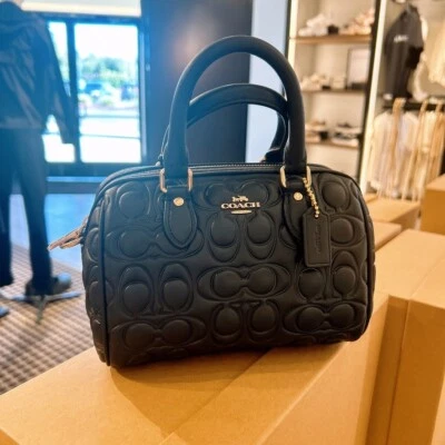 NWT Coach Mini Rowan Crossbody Bag In Signature Leather CY743 - Image 1 of 4