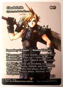 Magic The Gathering Final Fantasy - Cloud Strife (Najeela) - Borderless Mythic - 0042 casi nuevo - Imagen 1 de 1