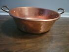 Mauviel M'Passion Hammered Copper Jam Pan With Brass Handles