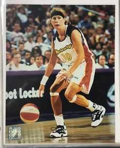 (Vintage) Phoenix Mercury (HOF) #10 Nancy Lieberman (8x10 Color Action Photo) - Bild 1 von 1