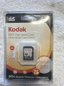 Kodak SD High Speed Card 4 GB New In Box - Picture 1 of 4
