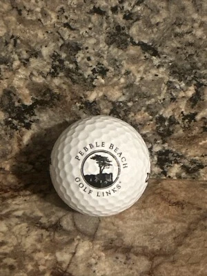 Logo Golf Ball - Pebble Beach Golf Links. New Wilson Golf Ball