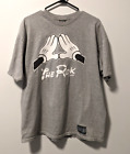 Rocksmith The Rok Mickey Hands T-shirt homme gris XL fabriqué aux États-Unis chemise rare