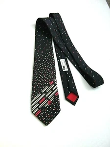 Pierre Cardin Paris New Pure Silk Vintage 80 Original Made IN Italy - Picture 1 of 4