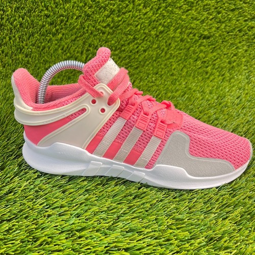 Scarpe da ginnastica Adidas EQT Support ADV bambina taglia 7 rosa bianco running atletica