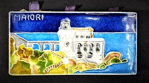 Ceramic Matchbook From Maiori Italy Vintage Rare Item - Picture 1 of 6