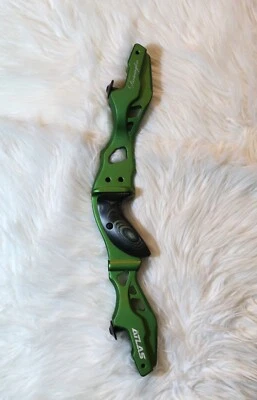 Farmington Archery 19" Atlas T6 Aluminum CNC ILF Riser / Green / Open Box Deal