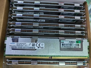 HPE 64GB DDR4 2400 Server LRDIMM RAM 4DRx4 PC4-19200 from Samsung 288pin - Picture 1 of 1