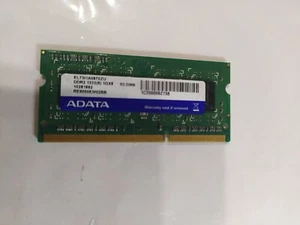 ADATA RAM 1GB DDR3, 1333MHz, SO-DIMM EL73I1A0870ZU 204 pin - Picture 1 of 2