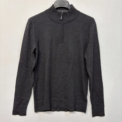 Smartwool Men 1/4 Zip Pullover Sweater Size Small Mock Neck C009 -8 - Image 1 of 4