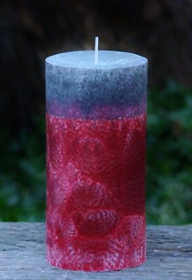 MASSIVE 400hr 1.7kg Australian KAKADU PLUM Triple Scented Natural LANTERN CANDLE - Image 1 of 4