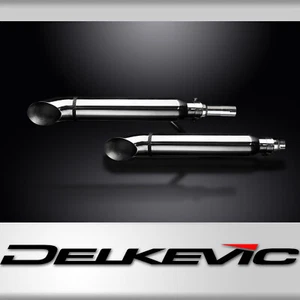 Honda VT1100 Shadow Sabre 2000-2007 16" Stainless Turn Out Tip Exhaust Mufflers - Picture 1 of 4