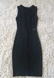 French Connection Viven Kleid Bodycon Größe 4 schwarz Spitze neu mit Etikett 158 $ - Bild 1 von 3