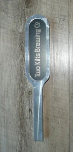 Zwei Kilts Brewing Co Bier Zapfhahn Griff 10" hoch 2" breit bearbeitetes Aluminium - Bild 1 von 6