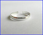 Sterling Silver (925) Adjustable Toe Ring Plain Band !!     Brand New !!