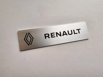 Placa de identificación de metal grabada con logotipo de coche mundial Ferrari Lamborghini Porsche McLaren 1/18 Foto 1 de 4