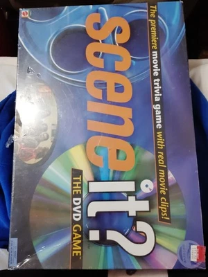 Scene It? The DVD Game 2003 Family Movie Trivia Board Game New Sealed - Image 1 of 3