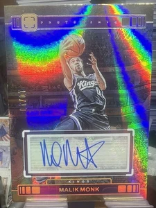 2023-24 Panini Photogenic Malik Monk Veteran Autographs Gold #/10 #VA-MMS Auto - Bild 1 von 4