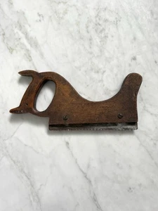 Antigua herramienta de mano vintage carpintero carpintería sierra de escalera - Imagen 1 de 13