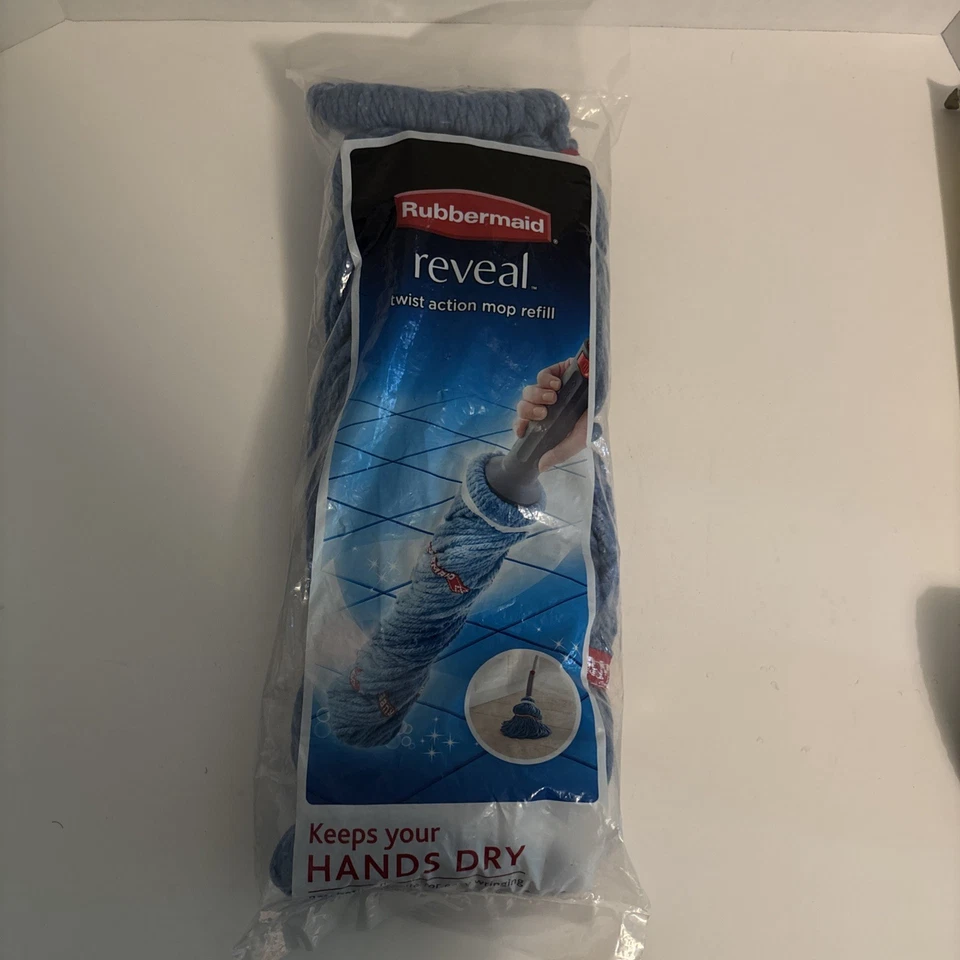 Rubbermaid Twist Action Mop Refill Replacement Mopping Head - FG6B1204