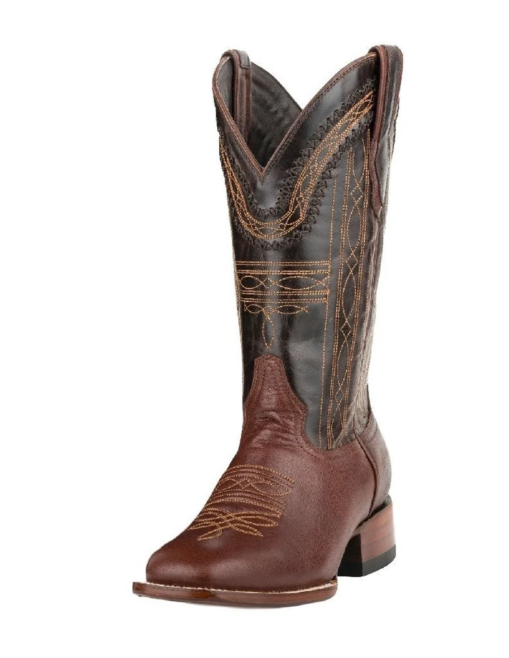Stetson Western Boots Mens Denver Leather Brown 12-020-1850-0107 BR - Image 1 of 1