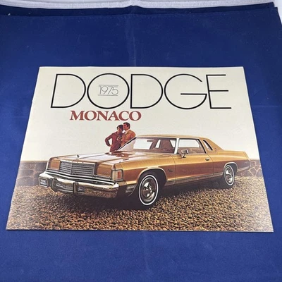 1975 Dodge Monaco 8 Page Original Sales Brochure - Изображение 1 из 4