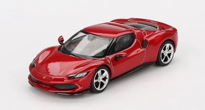 BBRMODELS, FERRARI 296 GTB F1-75 Imola 2024 rouge, échelle 1/64, BBRFER64006 - Photo 1/3