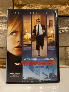 THE INTERPRETER Nicole Kidman Sean Penn Catherine Keener Yvan Attal USED DVD - Picture 1 of 4
