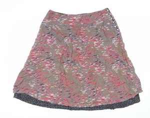 H&M Women's Multicoloured Geometric Skirt Size 12 - Picture 1 of 12