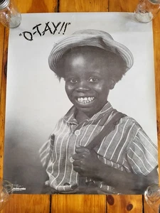 Póster de trigo sarraceno O-tay Our Gang Starmakers de colección 1965 Little Rascals 22" x 27" - Imagen 1 de 8