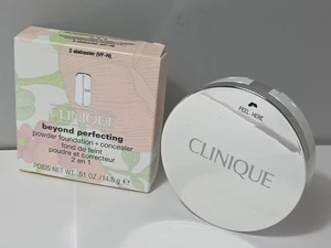 Clinique Beyond Perfecting Powder Foundation + Concealer #2 ALABASTER Neu im Karton - Bild 1 von 6