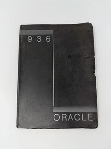 1930s Yearbook 1936 Oracle Waynesburg High School Pennsylvania Antique - Picture 1 of 10