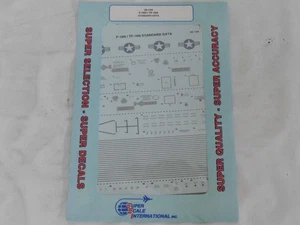 1/32 Super Scale Decal Sheet 32134 USAF F-16N TF-16N Falcon Data Stencils New - Picture 1 of 1
