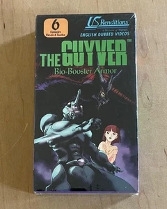 THE GUYVER BIO BOOSTER ARMOR V.6 Sealed VHS US Renditions Animation Sci Fi Manga - Picture 1 of 6